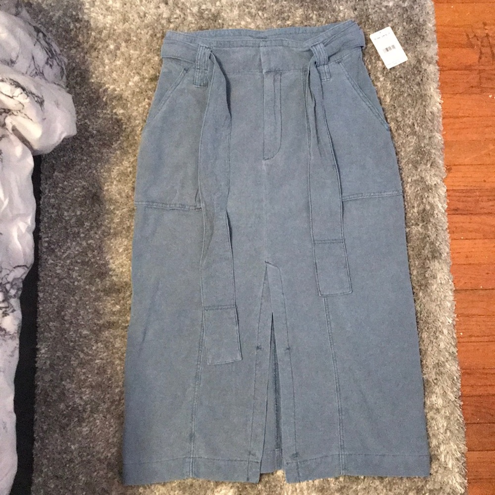 Free People MIDI Skirt